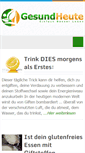 Mobile Screenshot of gesundheute.com
